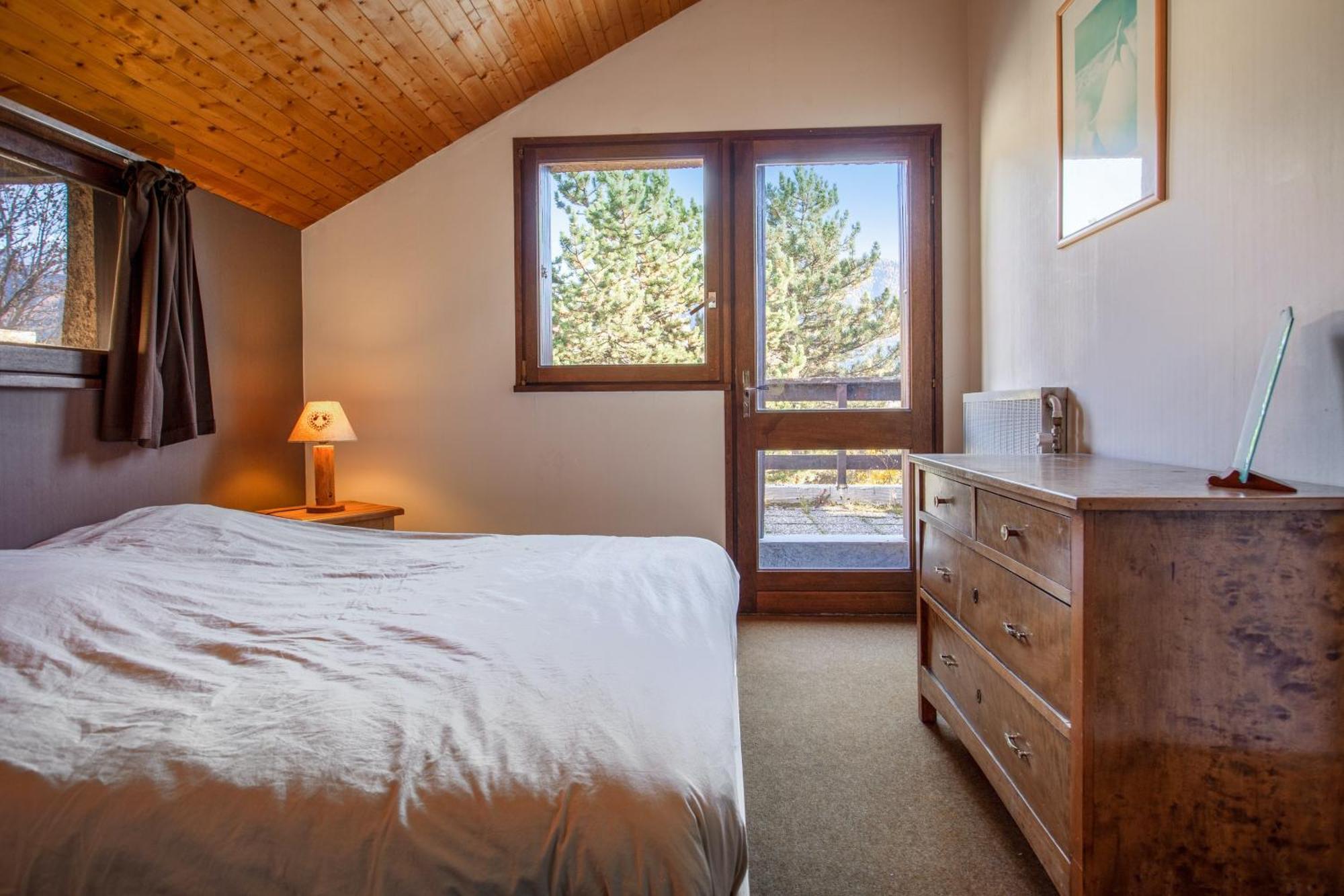 Chalet Confortable A Briancon Avec Vue Sur Montagne מראה חיצוני תמונה
